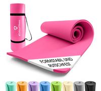 Estera de fitness de 15 mm Esterilla de espuma Deporte Yoga Pilates Estera...