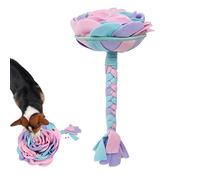 Estera de franja para perros, alfombra de snuffle de perros | Rose Flower Sniffing Mat Did Food Dispenser | Entrenamiento de olor a la almohadilla de oler, juguete de estimulación mental para pequeñas