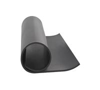 Estera de Goma Negra, Resistente al Aceite, Antideslizante, Lámina de Goma Industrial Gruesa Antivibración, Espesores Múltiples (1 mm-10 mm)(5mm,80x80cm)