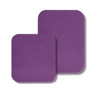 Estera de reducción de ruido para máquinas de coser Almohadilla de goma antideslizante para amortiguar la vibración y estabilizar electrodomésticos en mesas, juego magenta (púrpura)