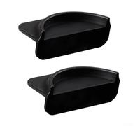 Estera de silicona para apisonar espresso, almohadilla antideslizante para herramientas de barista, estación compacta de 8 x 3,5 cm para portafiltros de 51 mm, 54 mm, 58 mm, negro (negro)
