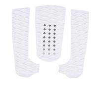 Estera de Tabla de Surf EVA Almohadilla de Tabla de Surf Antideslizante Tracción Cubiertas de Barcos Kayaks Tablas de Remo de pie(White)