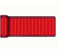 Estera De Terapia De Luz Roja De 225 LED Con Reposacabezas, Almohadilla De Luz Roja Infrarroja Cercana De Doble Longitud De Onda For Aliviar El Dolor Corporal, 35 "X 19,2"