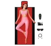 Estera De Terapia De Luz Roja For Todo El Cuerpo, LED 2 En 1 (660 Nm Y 850 Nm), Manta De Terapia De Luz Roja For Todo El Cuerpo, Alivio Del Dolor(1370 leds)