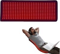 Estera De Terapia De Luz Roja LED De 360 Piezas para El Cuerpo, Almohadilla Envolvente Grande De Terapia De Luz Roja con Luz Roja De Luz Infrarroja Cercana De 660 NM Y 850 NM