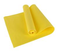 Estera de Yoga con Correa, Estera de Yoga de 4 Mm EVA EVA Antideslizante Fitness Slim Yoga Home Gym Esteras de Ejercicio para Mujeres, Hombres y Niños (Amarillo)