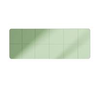 Estera de yoga plegable, Estera de ejercicio plegable - Esterilla de Pilates portátil - 72 x 24 x 0,1 pulgadas, funciona muy bien en cualquier piso para estiramientos, ejercicios cardiovasculares o ej