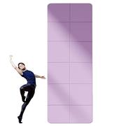 Estera de yoga plegable, Estera de fitness plegable - Esterilla de gimnasio ligera,72 x 24 x 0,1 pulgadas, funciona muy bien en cualquier piso para estiramientos, ejercicios cardiovasculares o ejercic