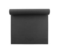 Myga - RY1113 - Esterilla de yoga de nivel de entrada - Ejercicio básico en el hogar, gimnasio, estudio de yoga - hogar negro, gimnasio, yoga y estudio, 173 x 61 cm, 4 mm de grosor, negro