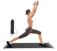 Estera deslizante de ejercicio - Estera deslizante de fitness de 200x50 cm | Tabla de ejercicios antideslizante Esterilla de ejercicio para interior en casa gimnasio gimnasio para entrenamiento de