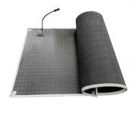 Estera for Derretir Nieve, Estera Calefactora de Goma Antideslizante, Esteras para Derretir Hielo, Sistema de Derretimiento de Nieve, Esteras para Derretir Nieve para Pasarela(27.9x96.5cm/11x38in)