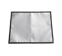 Estera ignífuga - Alfombra exterior resistente al fuego - Protección antigrasa plegable para estufa exterior quemador de carbón barbacoa