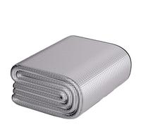 Estera Impermeable for Exteriores, de Doble Cara, película Aluminio, Tienda campaña, Playa y Arena para Camping o Picnic(1.5x2m 4pcs)
