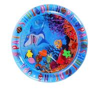 Estera Inflable del Juego del Agua, Estera Agua para los niños - Alfombra Inflable para Juegos acuáticos con temática oceánica | Alfombra para Juegos acuáticos sensoriales y Abajo, Centro