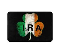 Estera Interior Ira Irish Suave Bienvenida Alfombra Súper Absorción De Agua Alfombra Exterior para Puerta para Jardín Comedor Fiesta 60X40Cm