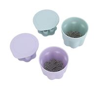 Estera limpiadora de brochas cosméticas Lavadora de brochas de Maquillaje portátil Tazón de fregado Lavado rápido Fácil Limpieza para Artistas de Maquillaje Entusiastas de la