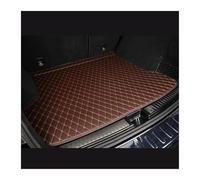 Estera Maletero Alfombra Impermeable Equipaje Alfombrilla Forro Cubierta para VW para Touran 2006-2015(Café)