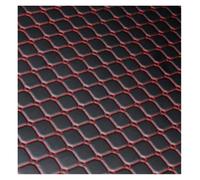 Estera Maletero Coche Trasera Lateral Plana Cubierta Bandeja Maletero Trasero Almohadilla para Land para Rover para Range para Rover para Velar 2024-2021 Alfombrillas Maletero(Black Red)