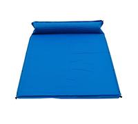 Estera para Acampar a Prueba de Humedad Mat de Campamento autoinflante for mochileros Que se inflaron el Doble inflar la Almohadilla for Dormir para Acampar al Aire Libre