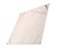 Estera para Barbacoa 60x60x0,5cm de Fibra de vidrio | Tres Capas, Bordes Hebilla, Resistente al Aceite Agua, para Parrilla de Gas y Balcón