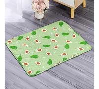 Estera para Mascotas, Cojín para Mascotas Lavable a Máquina de Algodón Universal Four Seasons Resistente a los Arañazos para Exteriores (aguacates Verdes 60x45cm/23.62x17.72in