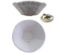 Estera Para Nido De Pájaros, 2 Unidades/juego, Estera De Anidación De Fibra De Transpirable, Almohadilla De Fieltro Para Anidación De Pájaros Y Pinzones Canarios, Suministros De Accesorios Para