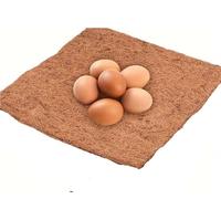 Estera para Nido De Pollo Almohadillas de Fibra Coco for nidos gallinas, Reutilizables, for ponedoras, duraderas(5pcs)
