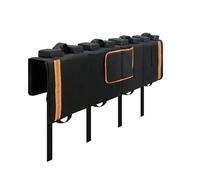 Estera para portón trasero, alfombrilla transportadora para exterior con tiras reflectantes - Mapas de transporte de puerta de cola portátil para exteriores, espectáculo