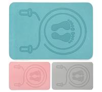 Estera Para Saltar Con Absorción De Impactos - Almohadilla De Ejercicio TPE De 40x60 Cm Para Protección Del Piso | Estera De Saltar Antideslizante Para Gimnasio En Casa, Entrenamiento Físico, Rosa/