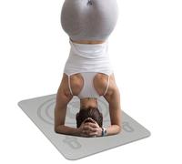 Estera Para Saltar La Cuerda - Estera Acolchada Para Ejercicios En Interiores De TPE | Almohadilla De Yoga Y Salto Antideslizante De 6 Mm De Grosor Que Absorbe Los Golpes | Color Rosa, Azul Y Gris: Id