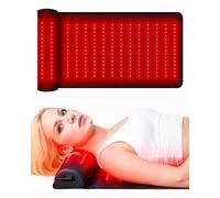 Estera Portátil De Terapia De Luz Roja For Aliviar El Dolor Corporal, 35 "X 19,2", 225 LED, Almohadilla De Luz Roja Infrarroja Cercana De Doble Longitud De Onda