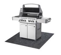 Estera protectora para parrilla GIN 2126 para terraza exterior - gris 100x180 cm