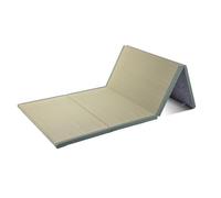 Estera Tradicional Japonesa Del Tatami Colchón de Futón De 3,5 CM De Grosor Con Futón De Hierba Verde 100% Natural Almohadilla De Alfombra Antideslizante De 4 Pliegues Para Meditaci(Size:39.5 x 79 in)