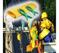 Esteras Aislantes De Tela Aislante Alto Voltaje, Almohadilla para Trabajos Eléctricos Campo con Clip Aislamiento, Almohadillas Protectoras Seguridad contra(5kv 900x1000mm/35.4x39.4)