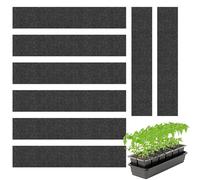 Esteras Capilares De Reemplazo - Estera De Agua Automática Para Plantas, 8 X Esteras De Crecimiento, Suministros De Jardín, Cuidado Del Jardín Para Jardinería En Invernadero, Empezar A Sembrar