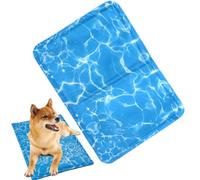 Esteras de almohadilla de enfriamiento de mascotas, cama para perros de enfriamiento, Manta de perro de enfriamiento, Metera de perrera para dormir suave para clima caliente para pequeñas mascotas med