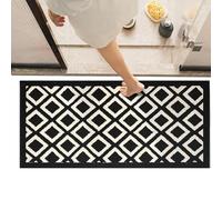 Esteras de Cocina para Suelo a Cuadros de Cocina, alfombras absorbentes, no deslizantes, Alfombrillas de Cocina Resistentes al Agua, Alfombrillas de Cocina, Lavables, alfombras para el Suelo de