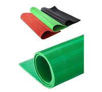 Esteras de Goma for subestaciones for Seguridad eléctrica, tapetes aislantes cortables for Sala de distribución, Taller de fábrica(Green,50x50x1cm)