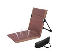 Esteras de playa portátiles Silla de salón - Ascensor ligero, Tumbona Plegable Con Respaldo Ajustable, Asiento Tumbona Exterior Impermeable | Cómodo Jardín Para La Relajación Del Patio, Sol Compacto