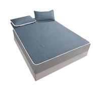 Esteras de sábanas refrescantes de verano,Esteras de cama frescas de verano | Colchoneta para dormir de seda Cool Sensation de 70,87 x 78,74 pulgadas - Estera simple de la cama de seda del hielo del d