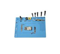 esteras de trabajo para soldadura Estera de reparación de silicona aislante, almohadilla de trabajo de alta resistencia al calor for teléfono, PCB, BGA, estera de reparación de soldadura (Color : TES