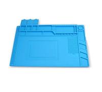 esteras de trabajo para soldadura Estera de trabajo de aislamiento térmico, estación de soldadura de hierro for teléfono, estera for reparación de computadora, plataforma aislante BGA magnética resist