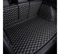 Esteras Maletero Coche para Land Rover Defender 110 2000-2024 2025 2026, Coche Alfombrillas Maletero Resistente Al Agua Duradera Antideslizante Antidesgaste，Relleno Grueso(Black Beige)