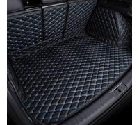 Esteras Maletero Coche para Land Rover Defender 110 2000-2024 2025 2026, Coche Alfombrillas Maletero Resistente Al Agua Duradera Antideslizante Antidesgaste，Relleno Grueso(Black Blue)