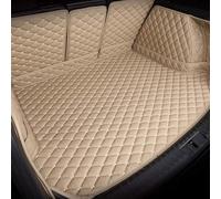 Esteras Maletero Coche para Land Rover Range Rover Velar 2000-2025 2026, Coche Alfombrillas Maletero Resistente Al Agua Duradera Antideslizante Antidesgaste，Relleno Grueso(Beige)