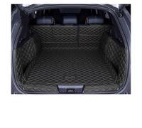 Esteras Maletero Revestimiento Carga Cuero Alfombras Botas Cubierta Interior para BYD para Seal U para Sealion 6 para Song para Plus para DMI Protector Maletero Coche(Negro,Without)