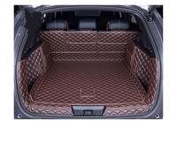 Esteras Maletero Revestimiento Carga Cuero Alfombras Botas Cubierta Interior para BYD para Seal U para Sealion 6 para Song para Plus para DMI Protector Maletero Coche(Coffee,Without)