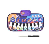 Esteras Musicales para Bebés, Manta de Teclado de Piano, Alfombra Sensorial de Baile con Botón, Musical Educativo, Manta de Instrumentos para Juego y Aprendizaje