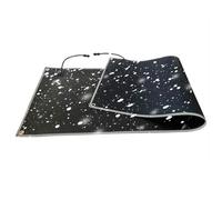 Esteras para Derretir Nieve Tapete para Pasarela para Derretir Nieve Estera para Derretir Nieve Y Hielo Esteras de Goma a Prueba de Resbalones Esteras para Exteriores(60.96x152.4cm/24x60in)