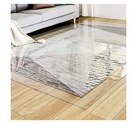 Esteras para sillas 1,5mm Alfombra Transparente Silla, Alfombra Plastico Anti-rasguños Antideslizante Alfombrilla Protectora PVC por Oficina Suelo Duro,60/80/90/100cm de ancho, 100-520cm de longitud A